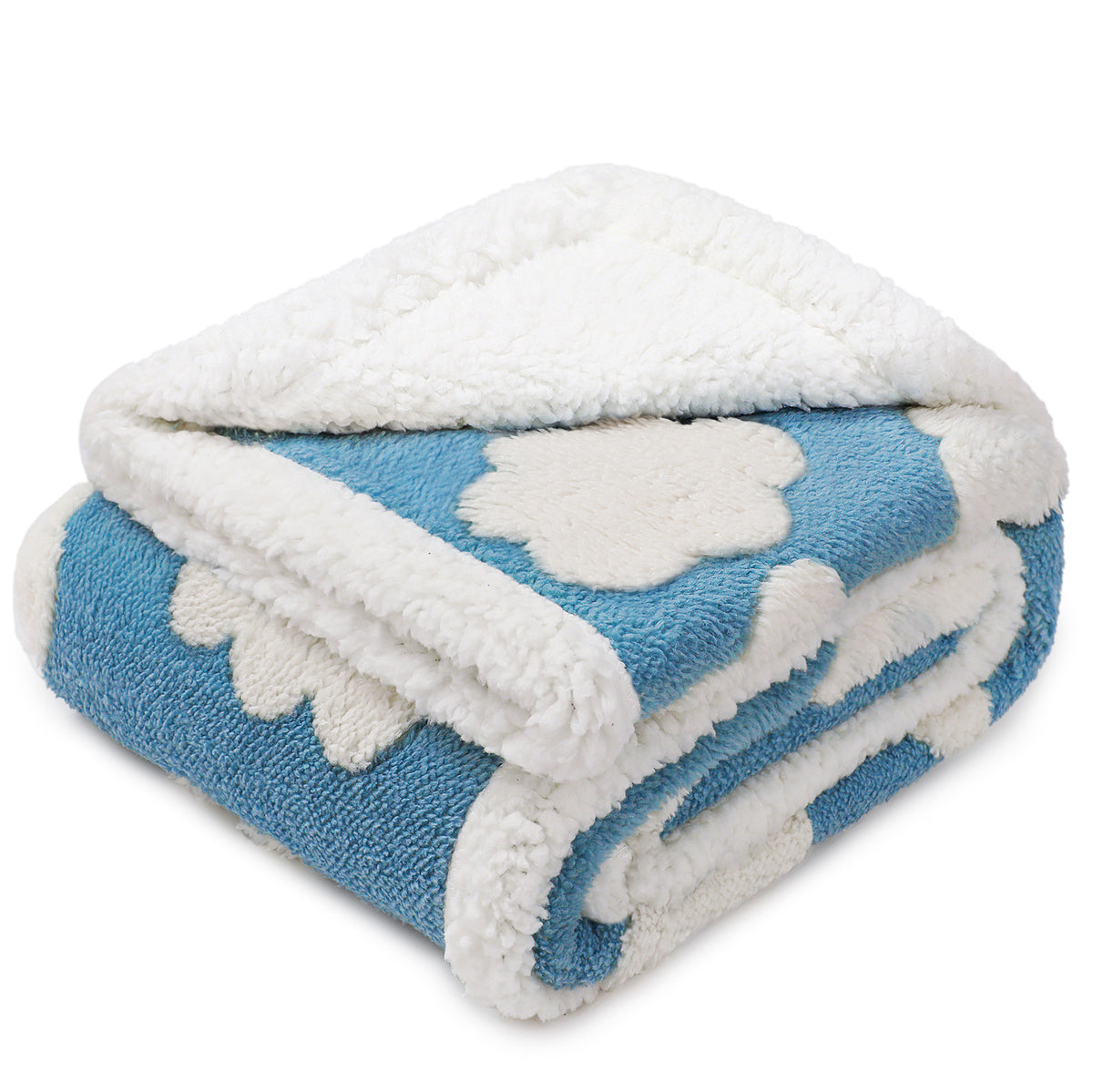 Waterproof Pet Blanket for Dogs and Cats Blue