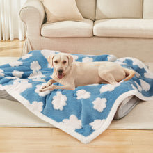 Load image into Gallery viewer, Waterproof Pet Blanket for Dogs and Cats Blue