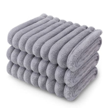 Load image into Gallery viewer, Washable Fleece Pet Blankets 1 Pack 3 for Dog | Cat Grey