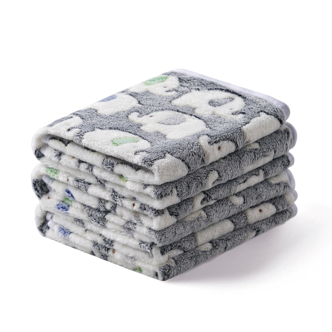 Premium Fleece Dog and Cat Blanket Dark Grey