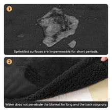 Load image into Gallery viewer, Waterproof Pet Blanket Furniture Protector Cover Black