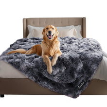 Load image into Gallery viewer, Large Waterproof Furniture Protector Pet Blankets for Pet Mist Tie-dye Grey
