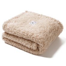 Load image into Gallery viewer, Soft Pet Sherpa Calming Dog Blankets Beige