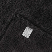 Waterproof Pet Blanket, Liquid Pee Proof Dog Blanket for Sofa Bed Couch, Reversible Sherpa Fleece Furniture Protector Cover for Small Medium Large Dogs Cats, Dark Gray Small（40" x 28"）