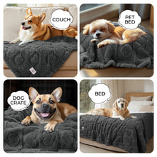 Load image into Gallery viewer, Washable Pet Blanket for Cat and Dog Grey