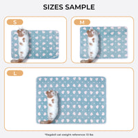 1 Pack 3 Soft Flannel Dog Blanket for Sofa Purple/Pink/Cyan