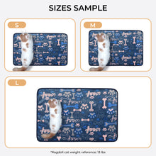 Load image into Gallery viewer, Fluffy Premium Fleece Pet Blankets | 1 Pack 3 Blankets Khaki/Blue/Navy