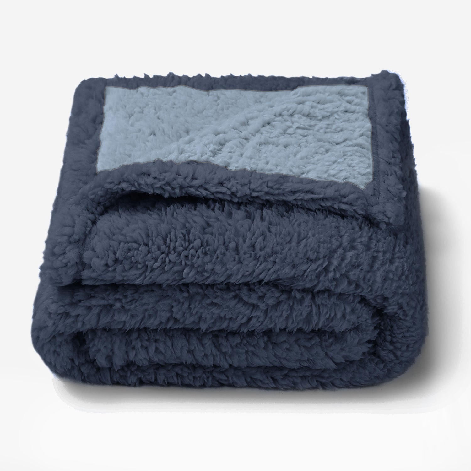 Waterproof Pet Blanket for Dog on Bed Blue/Navy
