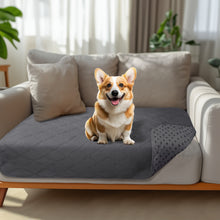 Load image into Gallery viewer, Waterproof Couch Cover Blanket for Dogs Grey