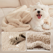 Load image into Gallery viewer, Soft Sherpa Dog Blanket for Dog Puppy Cat Beige