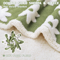 Waterproof Leakproof Blanket for Dogs and Cats Green