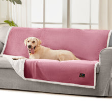 Load image into Gallery viewer, Reversible Waterproof Blanket for Large Dogs Pink White
