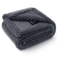 Waterproof Dog Blankets for Dog & Cat Dark Gray