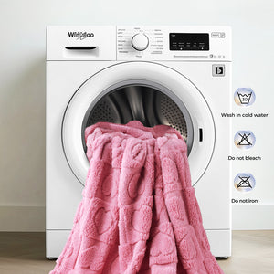 Washable Pet Blanket for Cat and Dog Pink