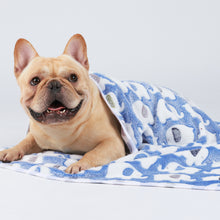 Load image into Gallery viewer, Super Soft Fleece Blankets 1 Pack 3 Blue