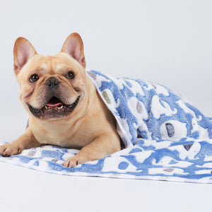 Super Soft Fleece Blankets 1 Pack 3 Blue
