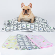 Load image into Gallery viewer, Premium Fleece Dog and Cat Blanket Dark Grey