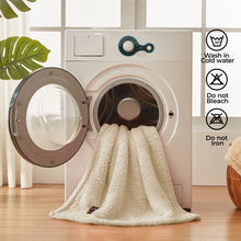 Load image into Gallery viewer, Waterproof Pet Blanket for Medium Large Dogs Soft Cat Sherpa Beige