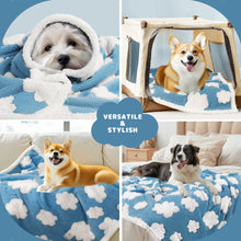 Load image into Gallery viewer, Waterproof Pet Blanket for Dogs and Cats Blue