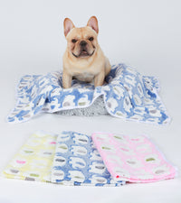 1 Pack 3 Premium Fleece Dog and Cat Blanket
