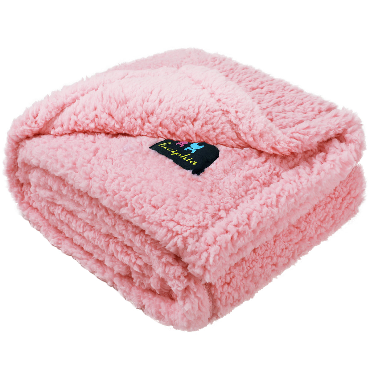 Waterproof Pet Blanket for Dog on Bed Pink