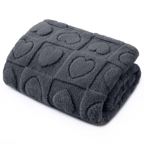 Washable Pet Blanket for Cat and Dog Grey
