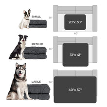 Load image into Gallery viewer, Washable Pet Blanket for Cat and Dog Grey