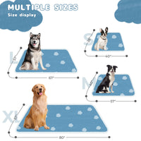 Waterproof Pet Blanket for Dogs and Cats Blue