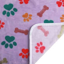 Load image into Gallery viewer, 1 Pack 6 Pet Blanket Warm Cute Print Design Puppy Kitten Doggy Bone