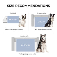 1-Pack Fleece Dog Blanket for Crate Paw Printed Grey