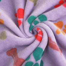 Load image into Gallery viewer, 1 Pack 6 Pet Blanket Warm Cute Print Design Puppy Kitten Doggy Bone