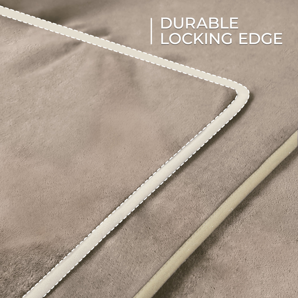 Waterproof Dog Blankets for Dog & Cat Khaki+Beige