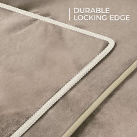 Waterproof Dog Blankets for Dog & Cat Khaki+Beige