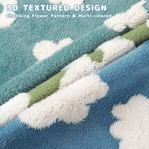 Waterproof Pet Blanket for Dogs and Cats Blue