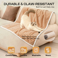 ultra-soft-calming-cut-pile-flannel-waterproof-pet-blanket-for-dogs-and-cats#color_camel