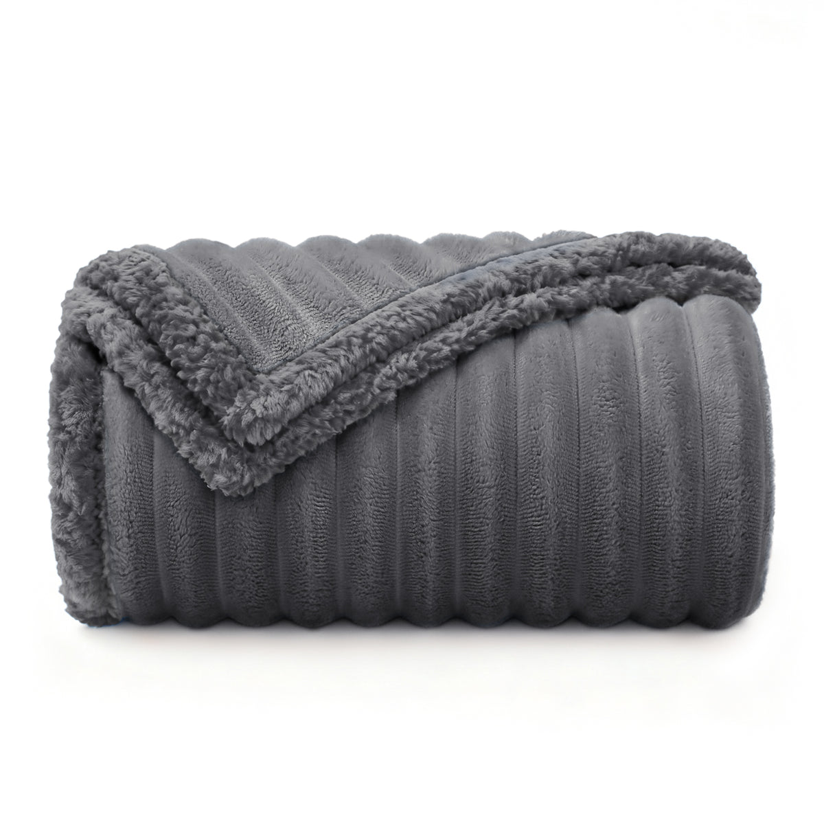 ultra-soft-calming-cut-pile-flannel-waterproof-pet-blanket-for-dogs-and-cats#color_grey