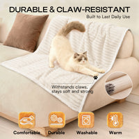 ultra-soft-calming-cut-pile-flannel-waterproof-pet-blanket-for-dogs-and-cats#color_beige