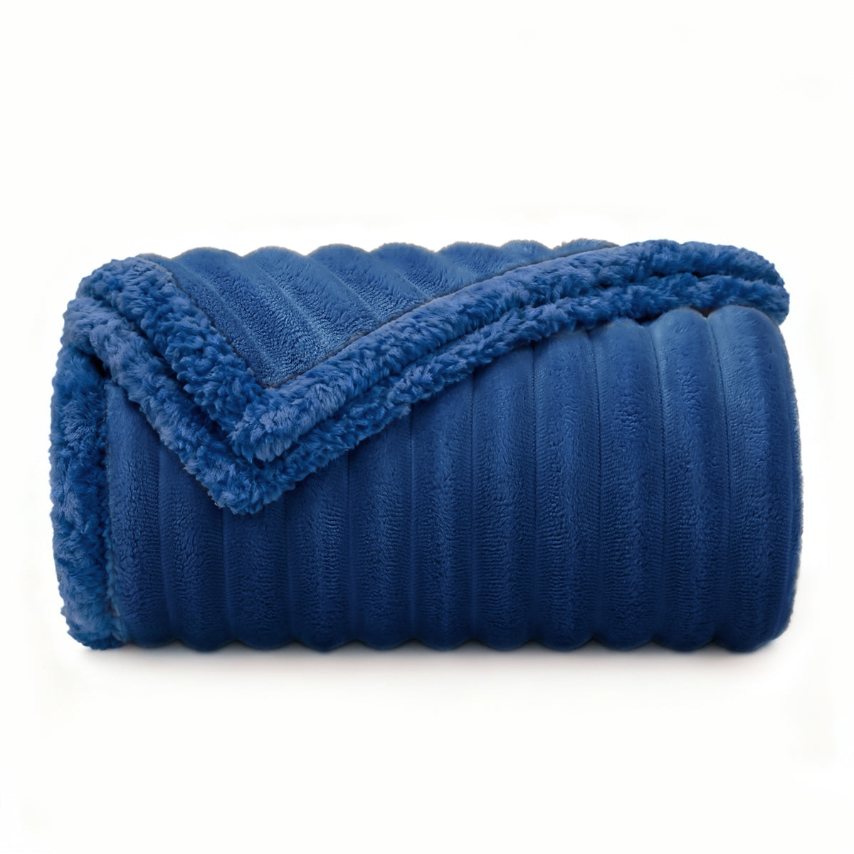 ultra-soft-calming-cut-pile-flannel-waterproof-pet-blanket-for-dogs-and-cats#color_navy