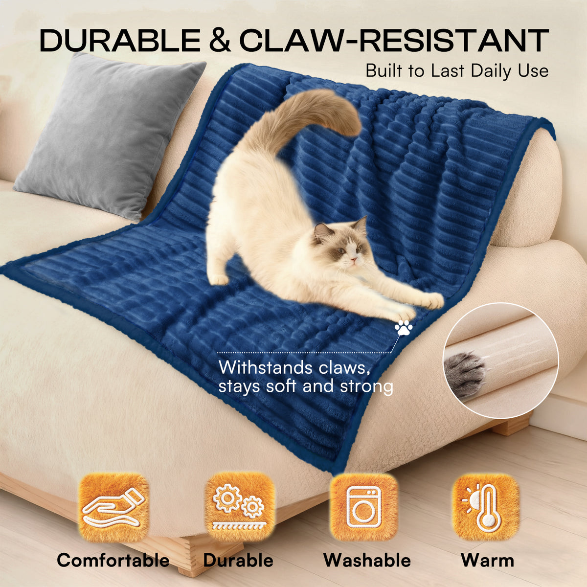 ultra-soft-calming-cut-pile-flannel-waterproof-pet-blanket-for-dogs-and-cats#color_navy