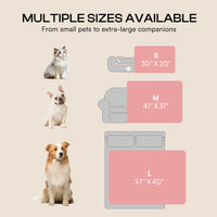 2-Pack Soft Premium Fleece Cozy Calming Pet Blankets for Dogs & Cats