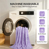 2-Pack Soft Premium Fleece Cozy Calming Pet Blankets for Dogs & Cats
