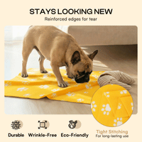1-pack-6-cute-soft-fleece-blanket-for-small-medium-dogs-cats#color_yellow