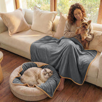 soft-sherpa-fleece-puppy-reversible-waterproof-blanket-for-large-dogs#color_grey