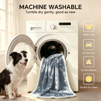 Waterproof Dog & Cat Blanket for Couch Sofa Bed