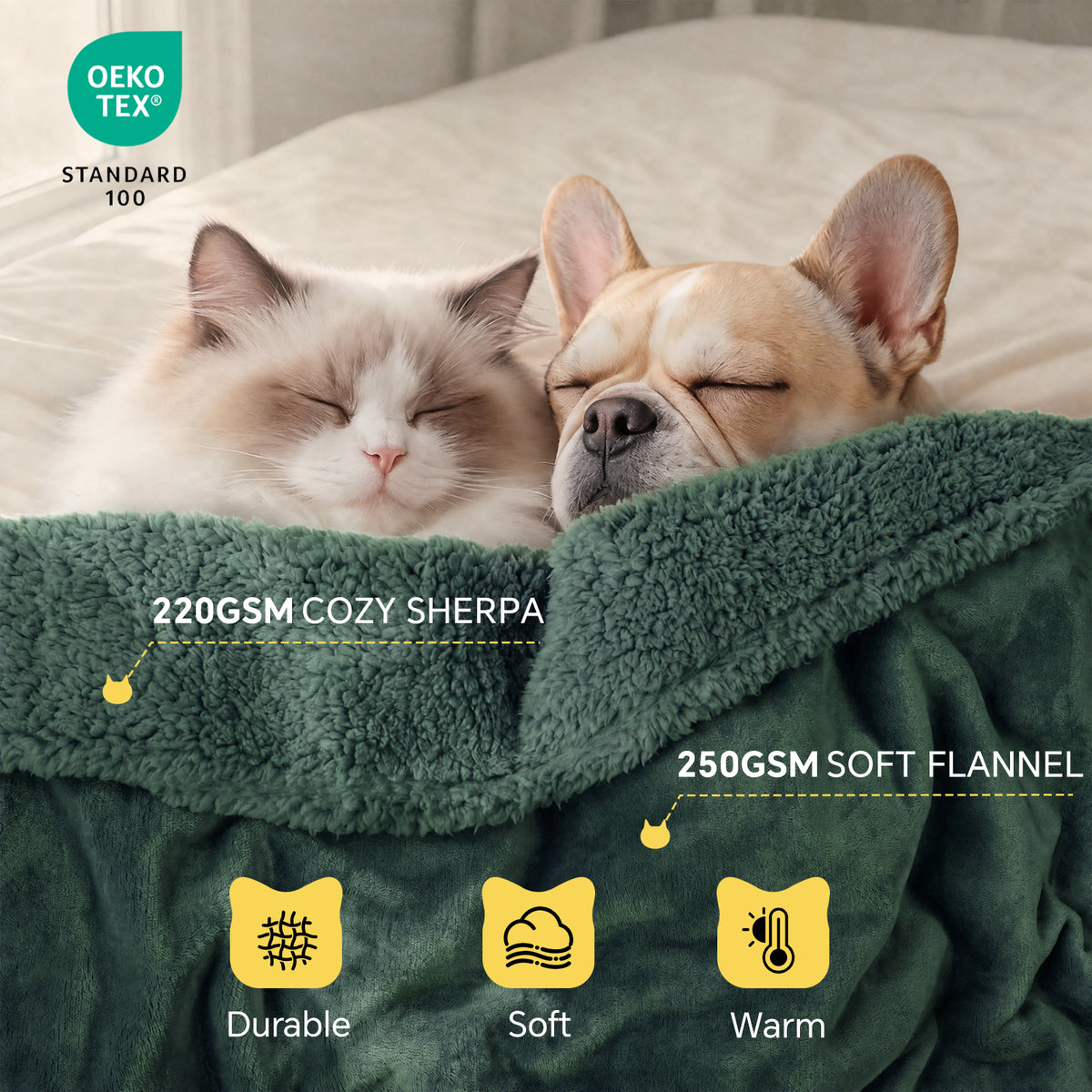 Waterproof Dog Blankets for Dog & Cat