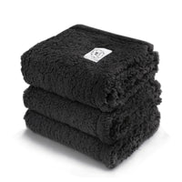 Soft Sherpa Dog Blanket for Dog Puppy Cat Black
