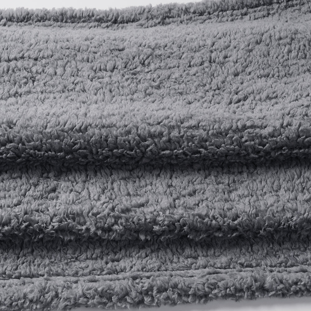 Soft Sherpa Dog Blanket for Dog Puppy Cat Beige/Black/Grey