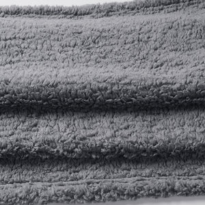 Soft Sherpa Dog Blanket for Dog Puppy Cat Beige/Black/Grey