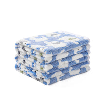 Load image into Gallery viewer, Super Soft Fleece Blankets 1 Pack 3 Blue