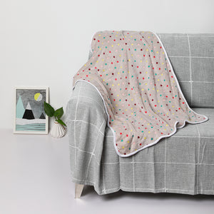 Soft Flannel Pet Blanket for Dog and Cat Brown